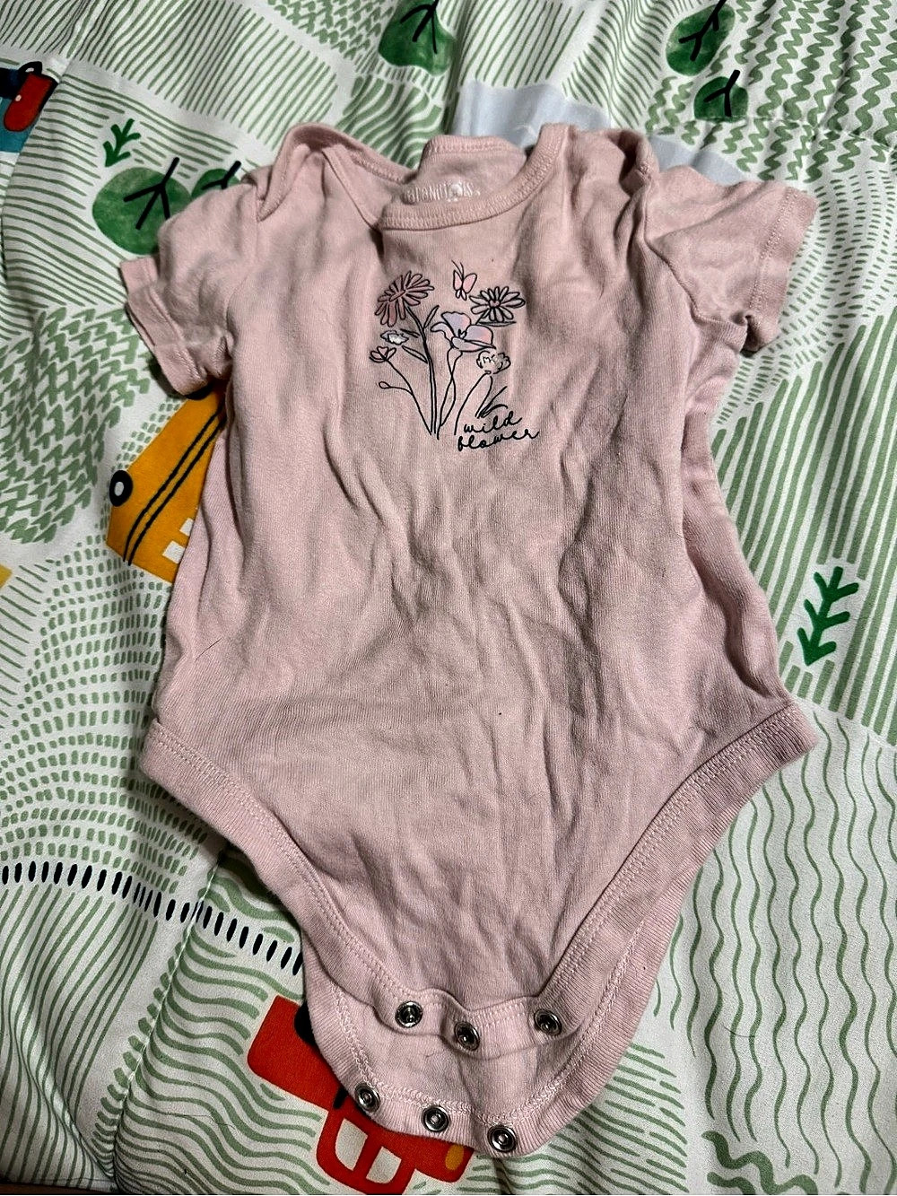 Carter's Child of Mine Pink Baby Bodysuit